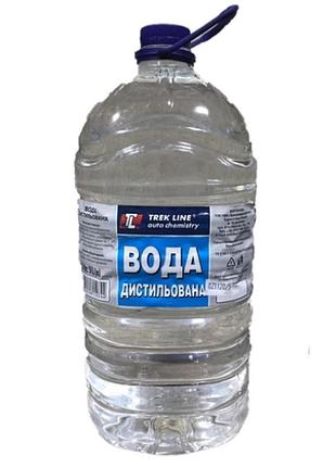 Вода дистиллированная 5л запорожавтобытхим 93772