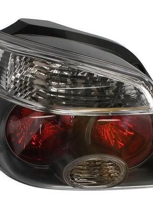 Фонарь задний mitsubishi outlander 2005-2008, левый, черная рамка, depo, 214-1992l-uq6c