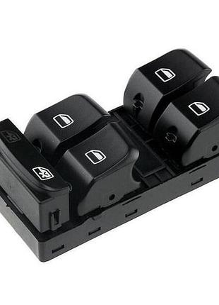 Кнопки стеклоподъемника audi a4/avant 2008-2012/q5 2008-2016 передняя, блок 4шт+ центральный замок vika 99591049201