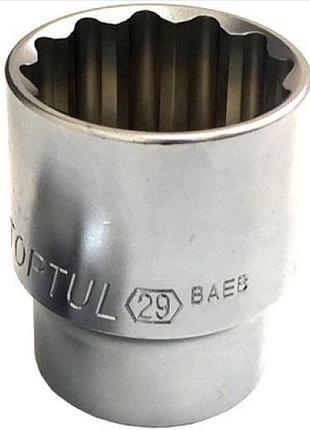 Головка торцевая 1/2" 24мм 12-гранная toptul baeb1624