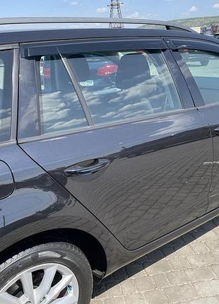 Дефлектори вікон (вітровики) skoda octavia a-7 2013-2019 combi (на скотче) (hic)