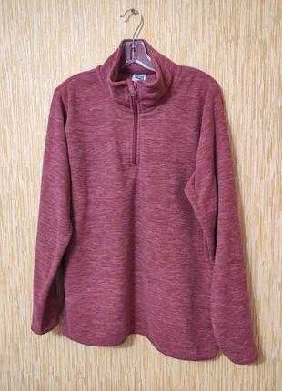 Толстовка мастерка флисовая женская р.52/xl