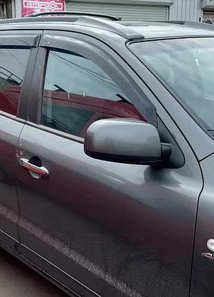 Вітровики (4 шт, hic) для hyundai santa fe 2 2006-2012 рр