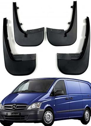 Брызговики mercedes vito 639 2003-2010