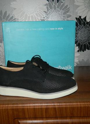 Softwalk willis nubuck oxfords туфлі-оксфорди оригінал 39 р.