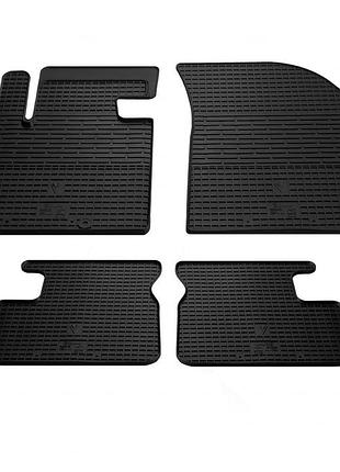 Резиновые коврики (4 шт, stingray premium) для nissan micra k13 2011-2016 гг
