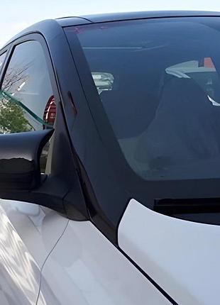 Накладки на зеркала bmw-style (2 шт) для hyundai i-20 2014-2020 гг