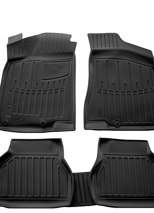Коврики резиновые stingray 3d (5 шт, полиуретан) для volkswagen passat b4 1993-1996 гг