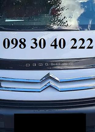 Дефлектор капоту citroen berlingo 2008-2018