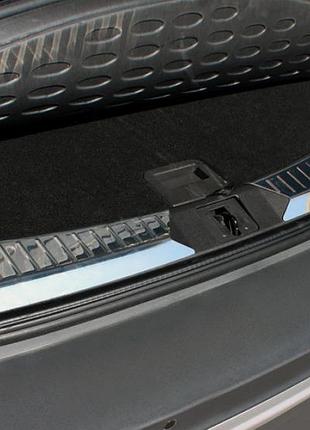 Накладка на задній бампер для ford kuga 2013-2016 хром-нерж (tan24)