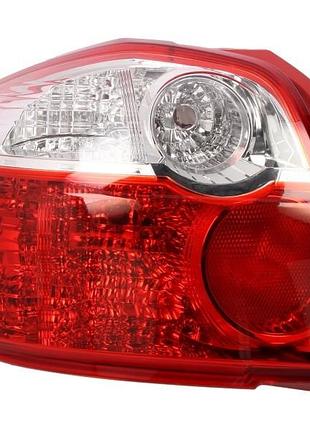 Фонарь задний toyota auris 2010-2012, левый, depo, 212-19u3l-ld-ue