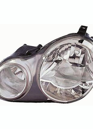 Фара передняя volkswagen polo 2002-2005, правая h7/h1, электрическая регулировка, depo, 441-1150r-ld-em