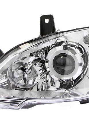 Фара передняя mercedes-benz vito w639 2010-2013, левая bi-xenon (d1s)/h7, электрическая/механическая регулировка, depo,