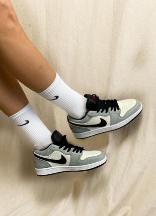 Nike air jordan 1 retro low кожаные женские демисезонные кроссовки🆕найк аир джордан🆕1 фото