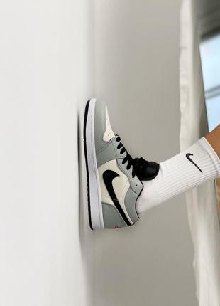 Nike air jordan 1 retro low кожаные женские демисезонные кроссовки🆕найк аир джордан🆕2 фото