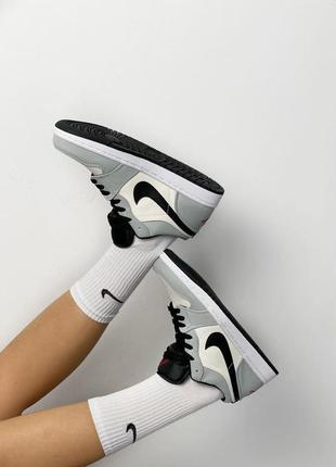 Nike air jordan 1 retro low кожаные женские демисезонные кроссовки🆕найк аир джордан🆕3 фото