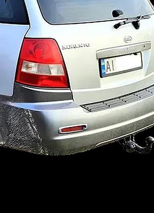 Фаркоп kia sorento (1) 2002-2006. знімний гак на 2 болтах