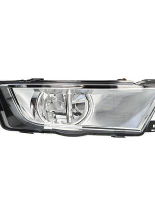 Противотуманная фара skoda octavia a7 2012- хром, правая, depo, 665-2013r-ue1