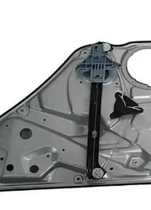 Стеклоподъемник skoda superb 2002-2008/volkswagen passat b6 2006-2011, задний левый, с панелью, без моторчика, электрический, dpa,