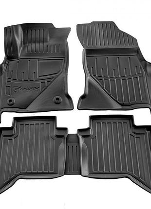 Килимки stingray 3d (crew cab, 5 шт) для toyota hilux 2015- рр