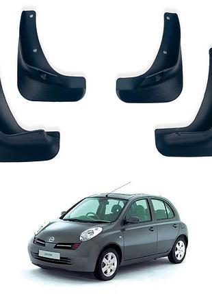 Брызговики nissan micra 4 2010-2017