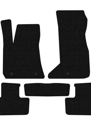 Резиновые коврики carsuit (купе, черные) для dodge challenger 2008-2023 гг