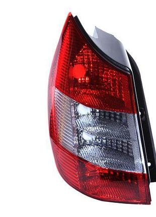 Фонарь задний renault scenic/grand scenic 2003-2006 левый, без ламп (p21/5w/py21w) depo 551-1937l-ue-cr