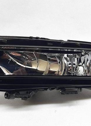 Противотуманная фара skoda octavia a7 2017-2020, без ламп (h8), передняя левая, depo, 665-2020l-ue