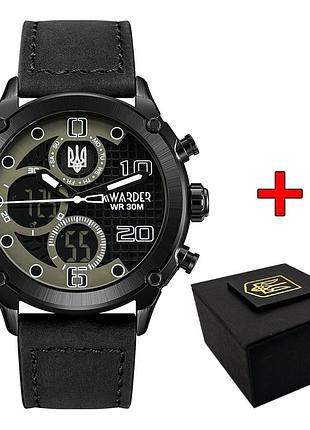 Awarder 017 тризуб срібло black