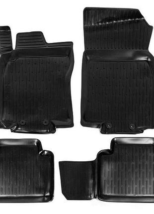 Резиновые коврики (4 шт, niken 3d) для nissan x-trail t32/rogue 2014-2021 гг