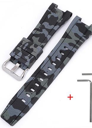 Ремінець для casio g-shock gst-w100g/w110/w130l/w300/w300g/s110/s100g/s300/s300g/s210b/b100/410g cam