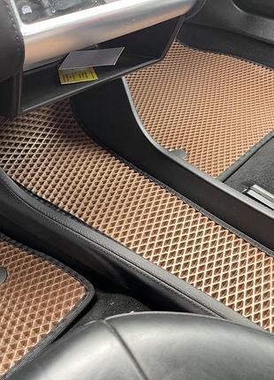 Коврики eva (2012-2021, кирпичные) для tesla model s 2012– гг
