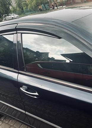 Ветровики sd (4 шт., sunplex sport) для mercedes e-сlass w211 2002-2009 гг