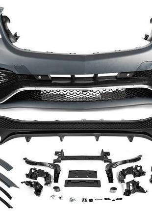 Комплект обвеса с задним диффузором amg v1 (gls63) для mercedes gl/gls сlass x166 2012-2019 гг