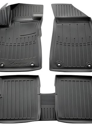 Коврики резиновые stingray 3d (2020-2026, 5 шт, полиуретан) для mg zs