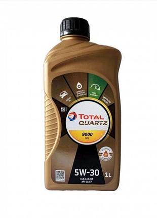 Моторное масло total quartz 9000 future nfc 5w-30, 1л total 216625