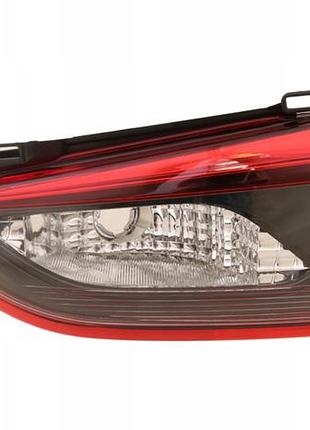 Фонарь задний mazda 6 (gj) sd 2016-2018 (eur/usa), правый, без ламп (led), внутренний, depo, 216-1322r-ld-ue