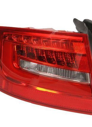 Фонарь задний audi a4 2012-2015, левый, наружный led, depo, 446-1936l-ue