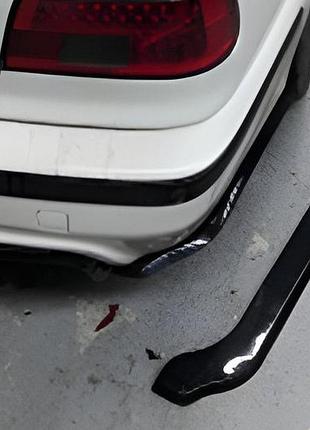 Задние накладки flap dpt (черный глянец) для bmw 5 серия e39 1996-2003 гг