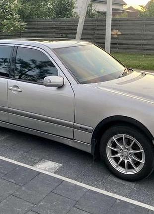 Расширители арок (4 шт, черные) для mercedes e-сlass w210 1995-2002 гг