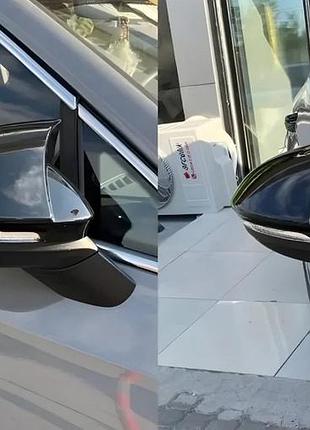 Накладки на зеркала m-look (с защелками, 2 шт) для bmw 4 серия f32/f33/f36 2012-2020 гг