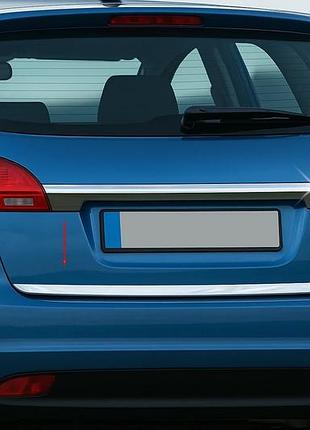 Кромка багажника (нерж.) carmos - турецька сталь для kia venga 2010-2019 рр
