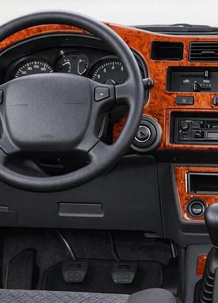 Накладки на панель приборов дерево для toyota rav 4 1996-2001 гг