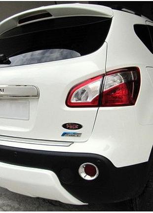 Задний диффузор meliset (под покраску) для nissan qashqai 2007-2010 гг