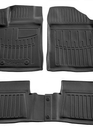 3d коврики для toyota auris (e150) (2007-2012) с бортиками 30 мм (stingray)