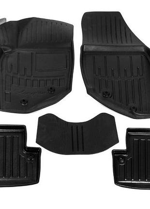 Килимки stingray 3d (5 шт, поліуретан) для volvo s60 2000-2009 рр