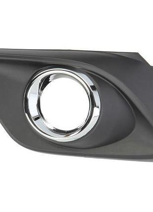 Решетка бампера mazda 3 bm 2013-2016, с отв. п/тум., левая, avtm, bje150c21a, 4424 921