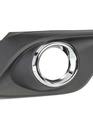 Решетка бампера mazda 3 bm 2013-2016, с отв. п/тум., правая, avtm, bje150c11a, 4424 922