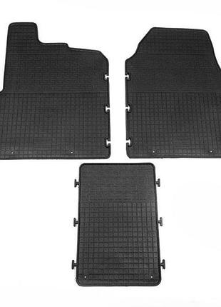 Резиновые коврики (3 шт, polytep) для opel movano 2021- гг