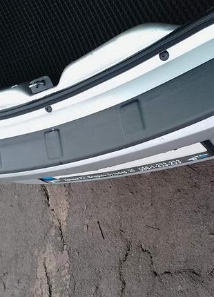 Накладка на задний бампер (sd, abs, esa) для dacia logan i 2008-2012 гг
